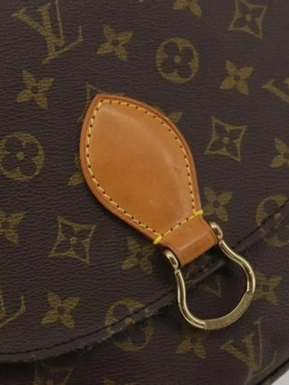 LOUIS VUITTON Monogram Saint Cloud GM Shoulder Bag M51242 LV Auth YKZ1218